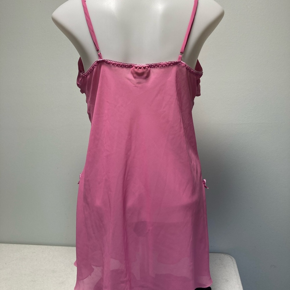 LA Intimates Pink Nightie M - Picture 2 of 5